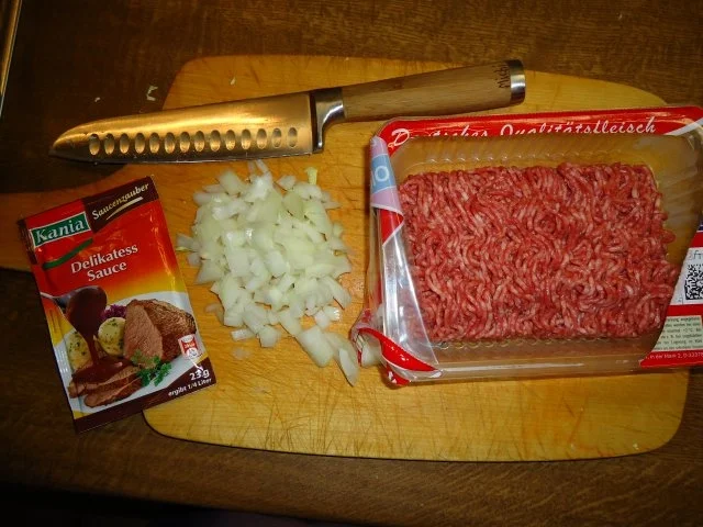 Wirsingkohl-Hackfleisch mit Nudeln in Rahmsoße - Rezept - Bild Nr. 2