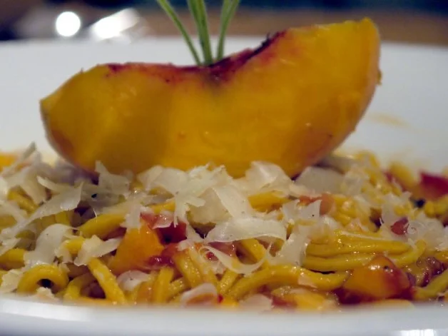 Spaghetti mit Tomaten-Pfirsich-Sauce - Rezept - Bild Nr. 14