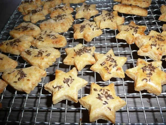 Leerdamer  Kekse mit Kümmel - Rezept