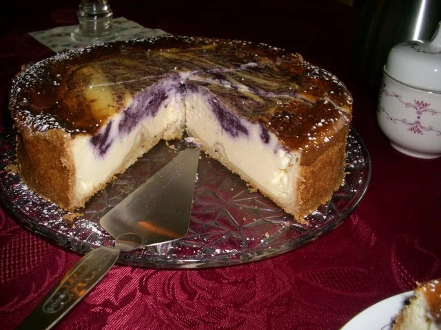 Quark-Heidelbeer-Wirbel-Torte>> - Rezept - Bild Nr. 2
