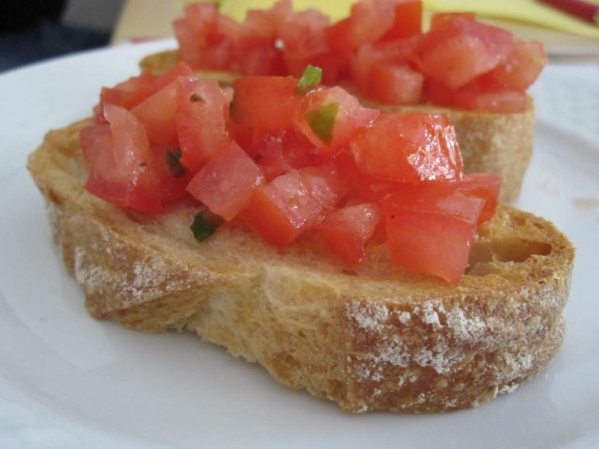 Bruschetta simpel und lecker Rezept mit Bild kochbar.de