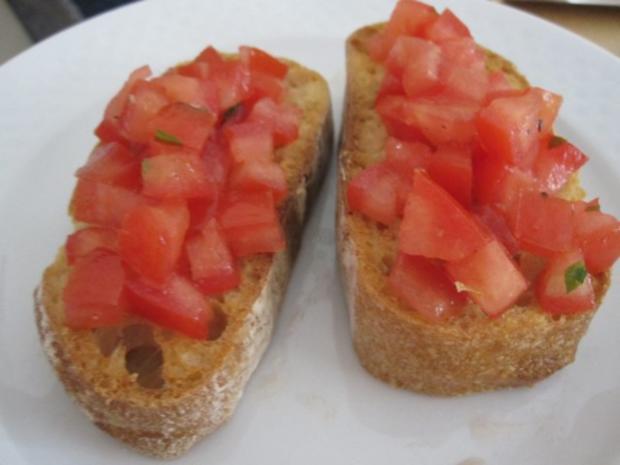 Bruschetta simpel und lecker - Rezept mit Bild - kochbar.de