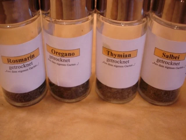 Kräuter aus dem eigenen Garten - Rezept