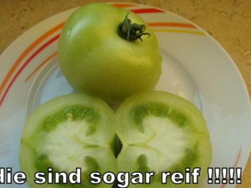 Grüne Tomaten, süßsauer eingelegt Rezept kochbar.de