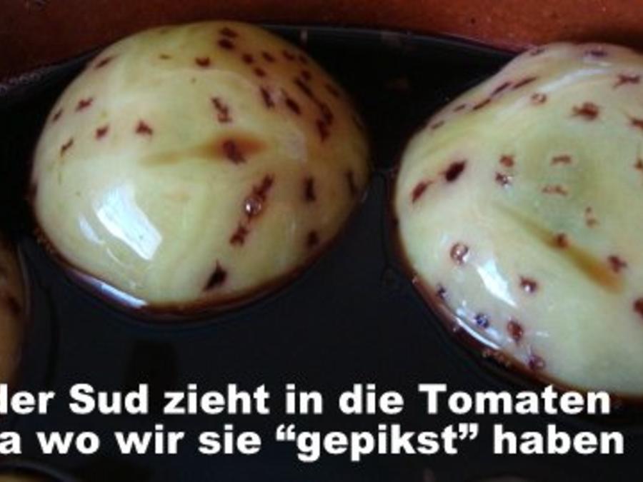 Grüne Tomaten, süß-sauer eingelegt - Rezept - kochbar.de