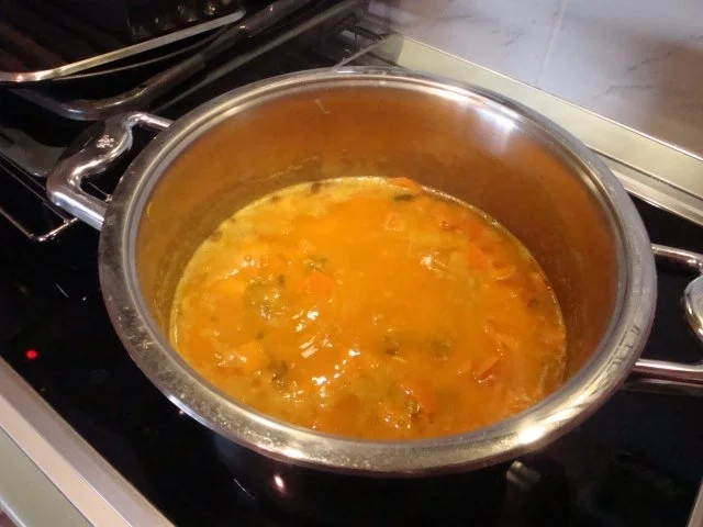 Kürbissuppe  mit Kokosmilch - Rezept - Bild Nr. 9