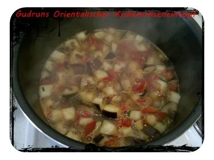 Eintopf: Orientalischer Kichererbseneintopf - Rezept - Bild Nr. 3