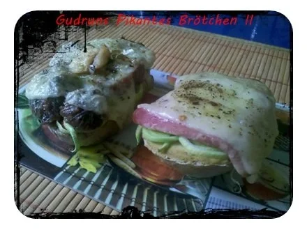 Abendbrot: Überbackenes Brötchen II - Rezept