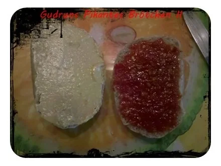 Abendbrot: Überbackenes Brötchen II - Rezept - Bild Nr. 3