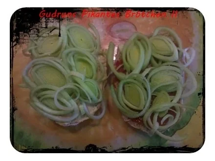 Abendbrot: Überbackenes Brötchen II - Rezept - Bild Nr. 4