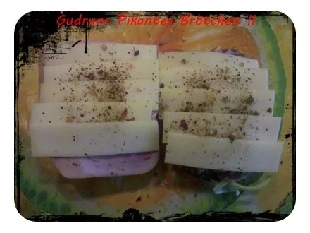 Abendbrot: Überbackenes Brötchen II - Rezept - Bild Nr. 6