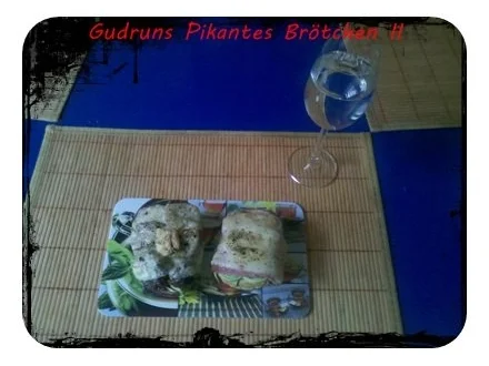 Abendbrot: Überbackenes Brötchen II - Rezept - Bild Nr. 8