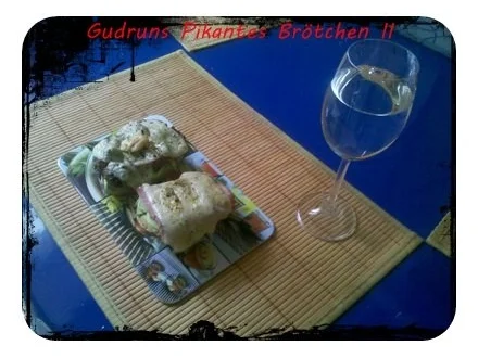 Abendbrot: Überbackenes Brötchen II - Rezept - Bild Nr. 9