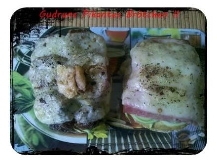 Abendbrot: Überbackenes Brötchen II - Rezept - Bild Nr. 11