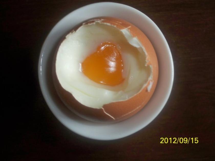das perfekte frühstücksei - Rezept mit Bild - kochbar.de