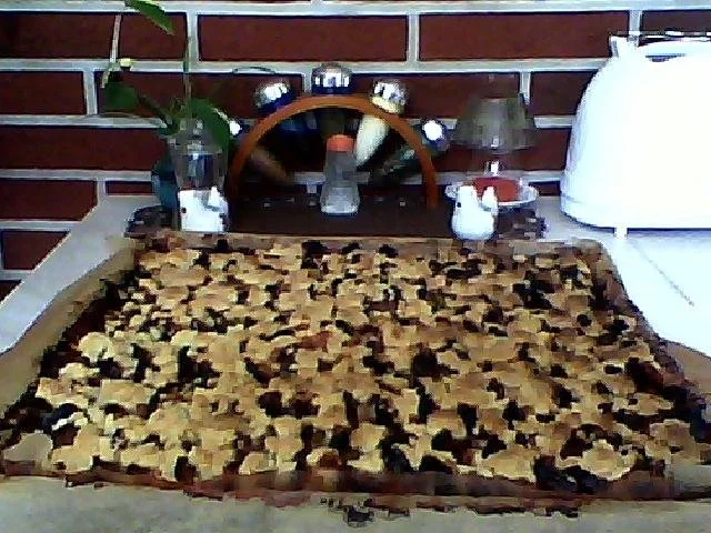 Pflaumenkuchen mit Quarkteig und Streusel - Rezept