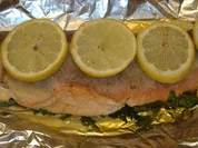 Saibling " nach Müllerin Art " - Rezept