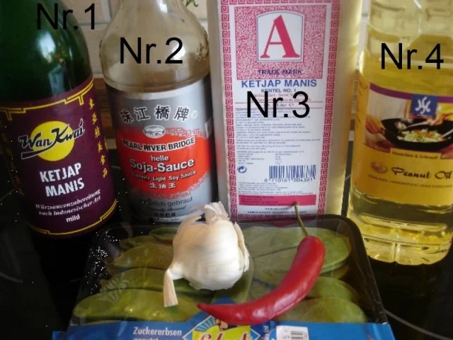 Gebratene Zuckerschoten aus dem Wok - Rezept - Bild Nr. 2