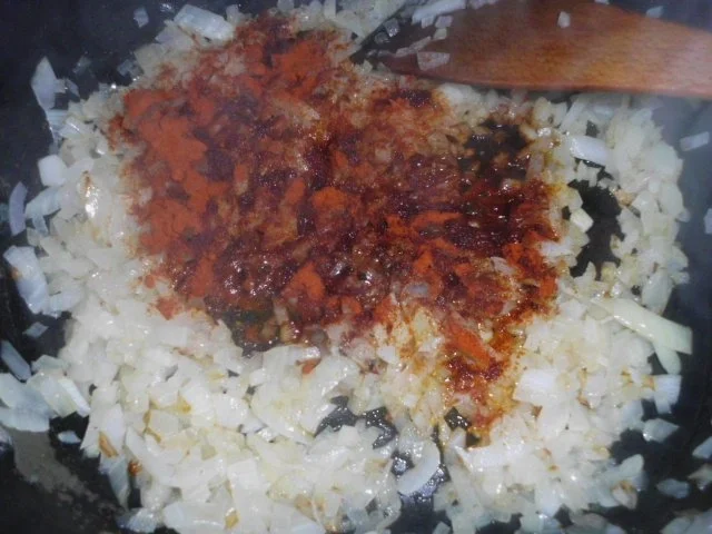 Roastbeef mit Pfifferlingen in einer Paprika-Rahmsauce mit Estragon - Rezept - Bild Nr. 7