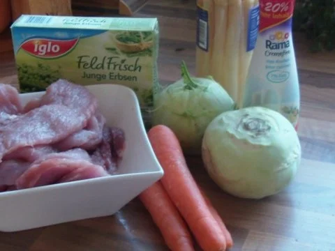 Schnitzel mit frischem Gemüse - Rezept - Bild Nr. 2