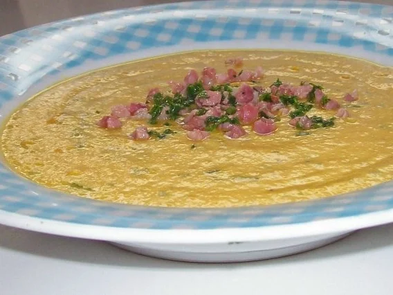 Vorspeise: Kürbis-Möhren-Suppe "Diabolo" - Rezept - Bild Nr. 7