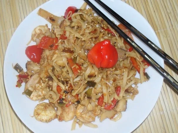 Rezept: Garnelen - Nudel - Wok Garnelen - Nudel - Wok - Rezept