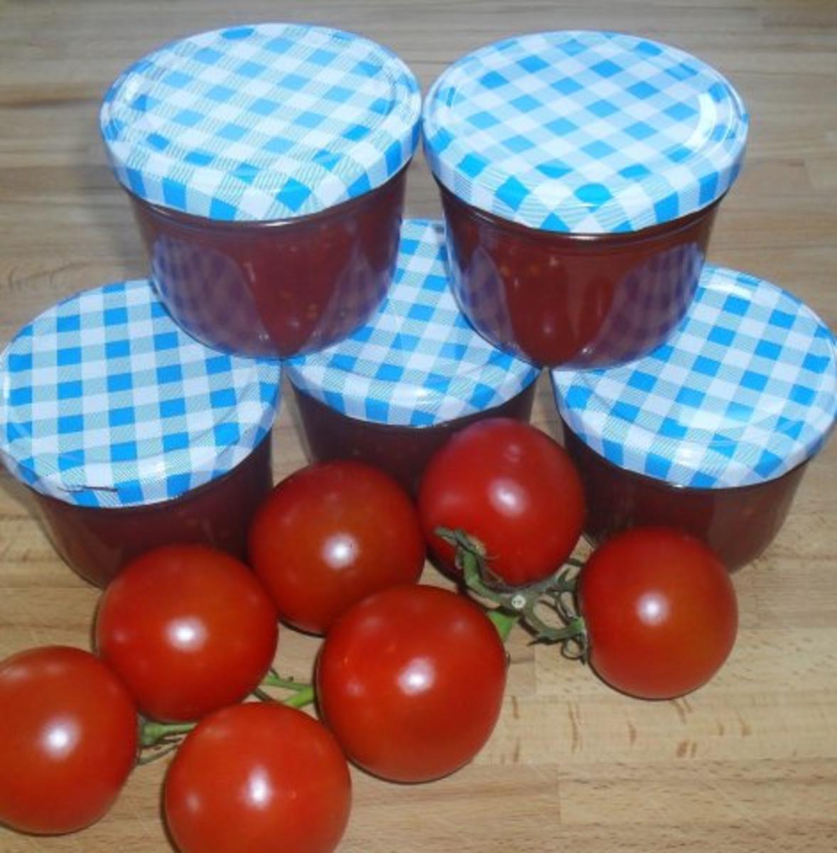 Tomatenmarmelade mit Prosecco - Rezept