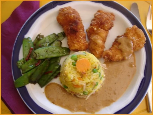 Hähnchenbrustfilets mit Parmesankruste, ........siehe Rezeptname - Rezept