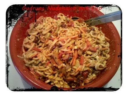 Rezept: Salat: Nudelsalat mit Pepp! Bild Nr. 7 Salat: Nudelsalat mit Pepp! - Rezept - Bild Nr. 7