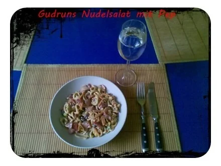 Rezept: Salat: Nudelsalat mit Pepp! Bild Nr. 8 Salat: Nudelsalat mit Pepp! - Rezept - Bild Nr. 8