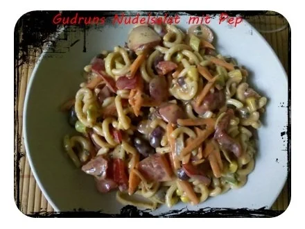 Rezept: Salat: Nudelsalat mit Pepp! Bild Nr. 11 Salat: Nudelsalat mit Pepp! - Rezept - Bild Nr. 11