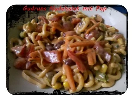 Rezept: Salat: Nudelsalat mit Pepp! Bild Nr. 12 Salat: Nudelsalat mit Pepp! - Rezept - Bild Nr. 12