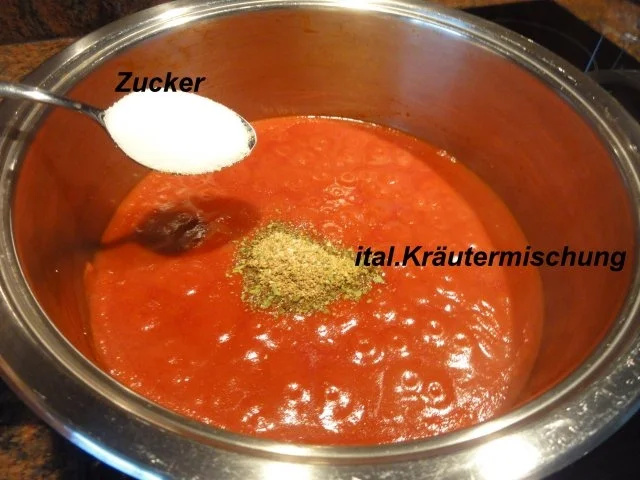 Rezept: Sauce: TOMATENPASTE -eigene Herstellung- Bild Nr. 8 Sauce: TOMATENPASTE -eigene Herstellung- - Rezept - Bild Nr. 8