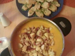 Kürbissuppe mit Apfel - Rezept