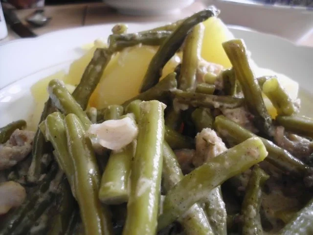 Rezept: Grüne Bohnen mit Matjes Grüne Bohnen mit Matjes - Rezept