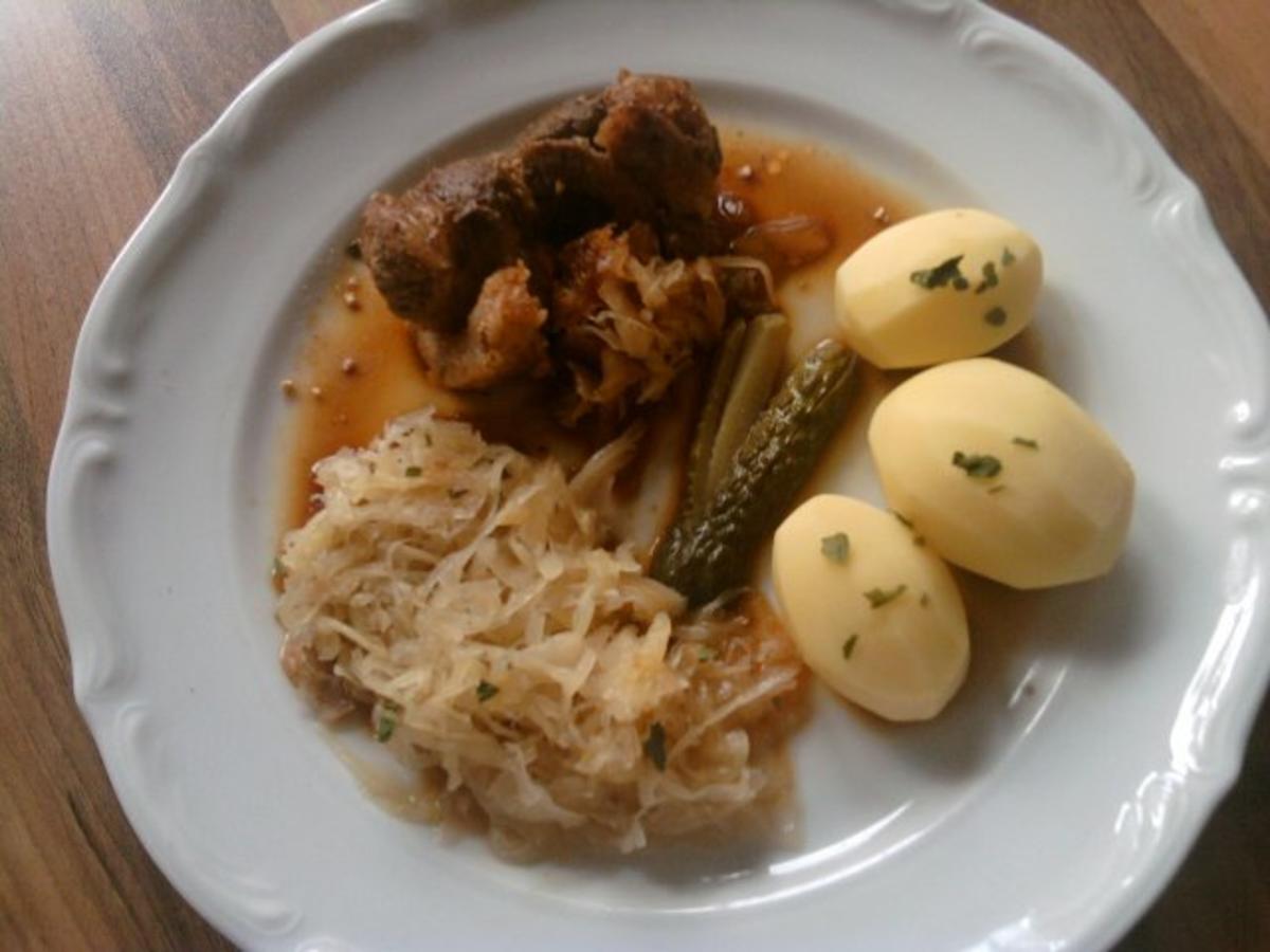 Rezept Kartoffel Sauerkraut Rouladen — Rezepte Suchen