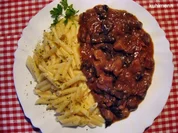 Gulasch nach Jägerart - Rezept