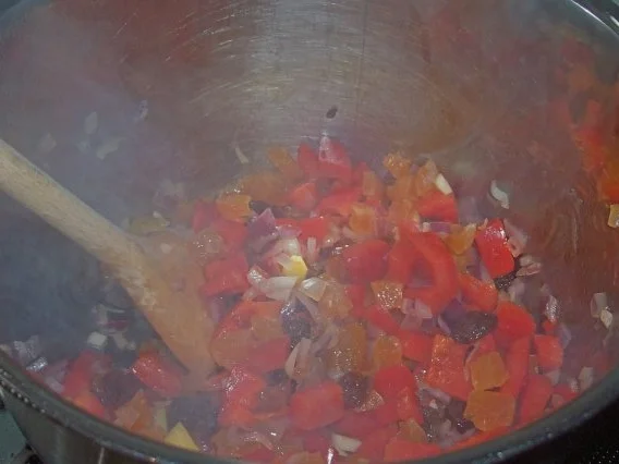 Beilagen: Fruchtig-scharfes Nektarinen-Chutney - Rezept - Bild Nr. 4