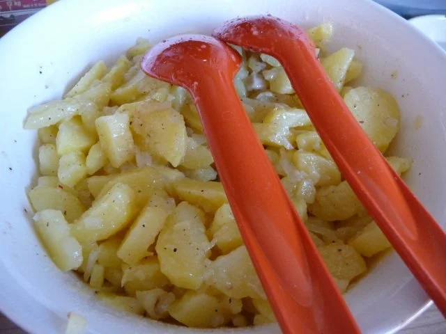 Salat : Mal fix nen Kartoffelsalat gemacht ... - Rezept - Bild Nr. 9