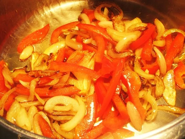 Nudeln "errötet" ... - Rezept - Bild Nr. 5