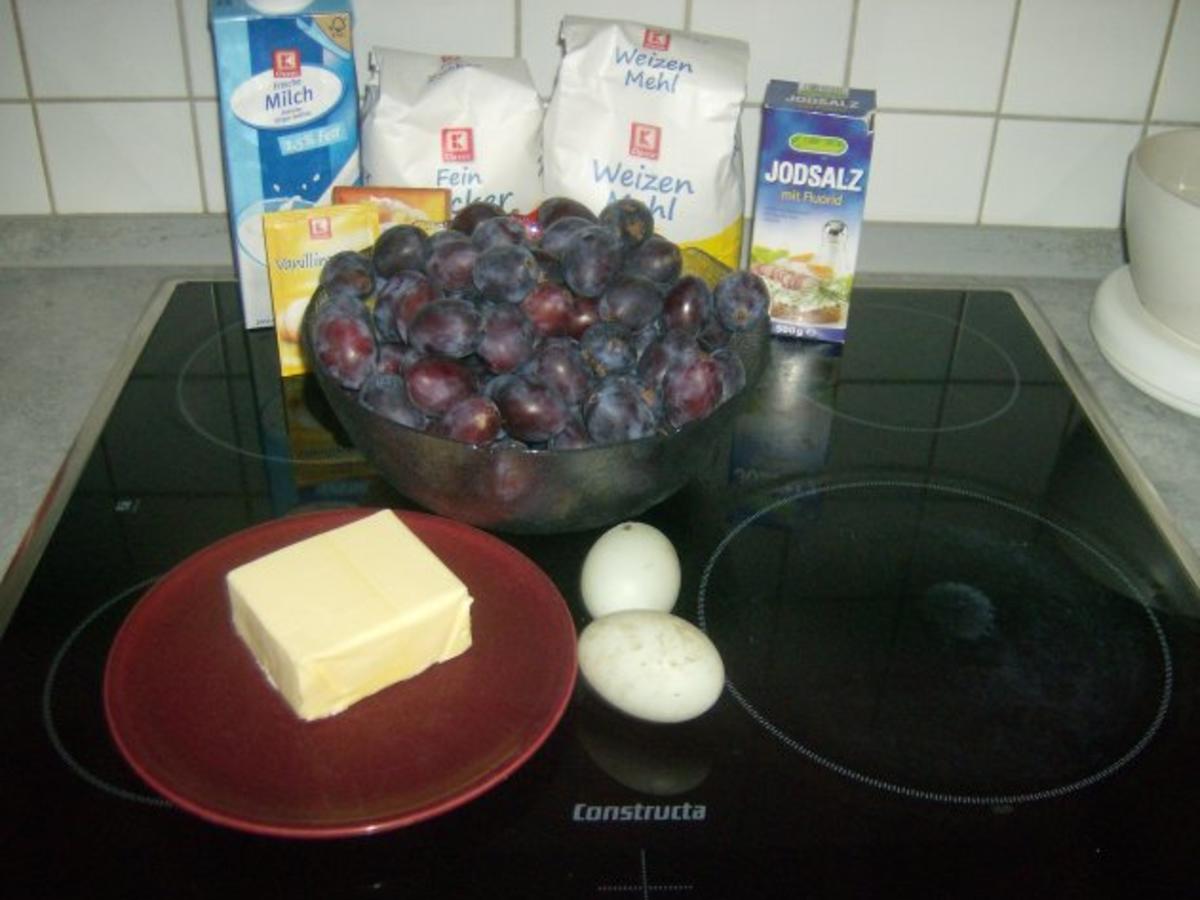 Mamas Zwetschgendatschi mit Rührteig