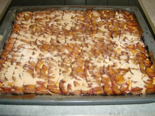 Zwetschgendatschi mit Rührteig mögen meine Kinder lieber - Rezept