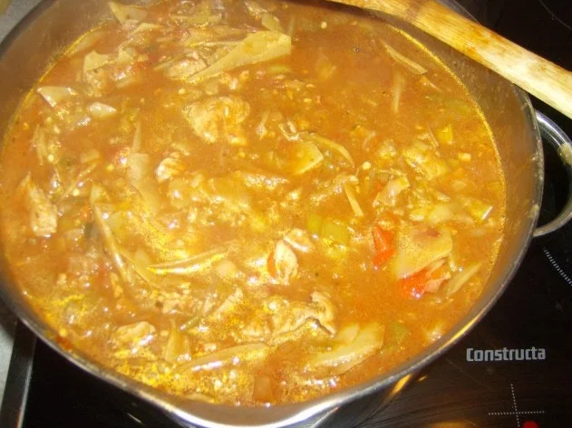 Putengulasch oder Peperoniresteverwertung - Rezept - Bild Nr. 8