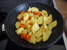 Beilage : Möhren-Bratkartoffeln - Rezept