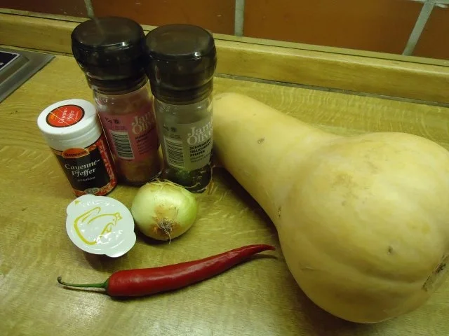 Rezept: Kürbiscreme Suppe mit Pfiff Kürbiscreme Suppe mit Pfiff - Rezept