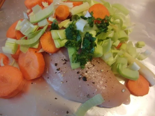 Hähnchen in der Folie mit Thai-Aromen - Rezept - Bild Nr. 2