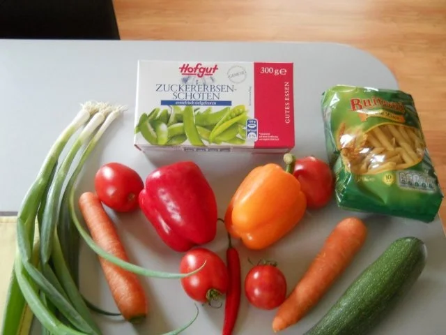 Penne mit Gemüse - Rezept - Bild Nr. 2