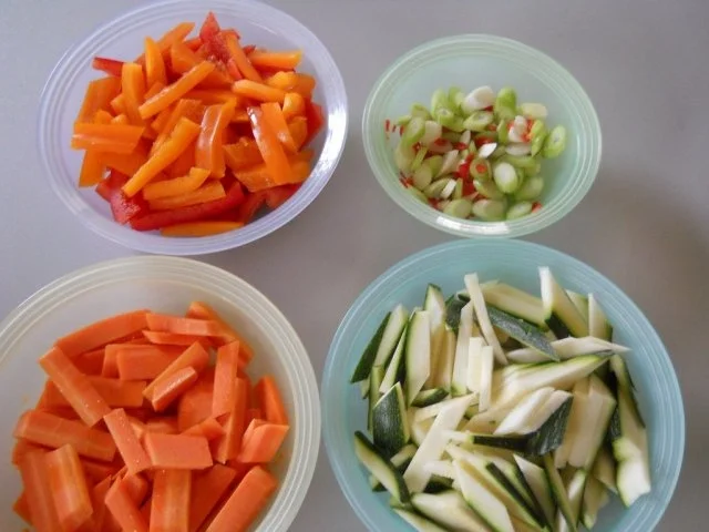 Penne mit Gemüse - Rezept - Bild Nr. 3