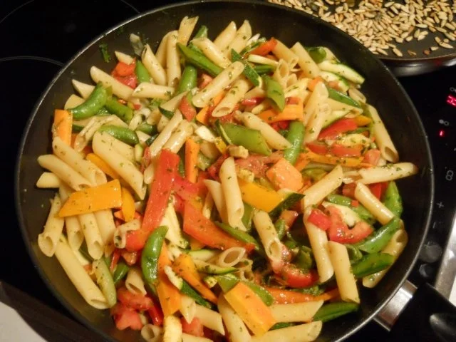 Penne mit Gemüse - Rezept - Bild Nr. 8