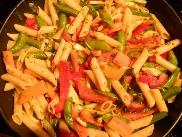 Penne mit Gemüse - Rezept - Bild Nr. 9